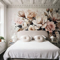Spring Bouquet - Watercolor Flower Series Mural Wallpaper - room preview 03