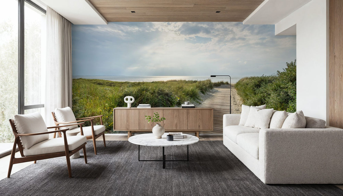 Day At the Beach Mural Wallpaper - room preview 03