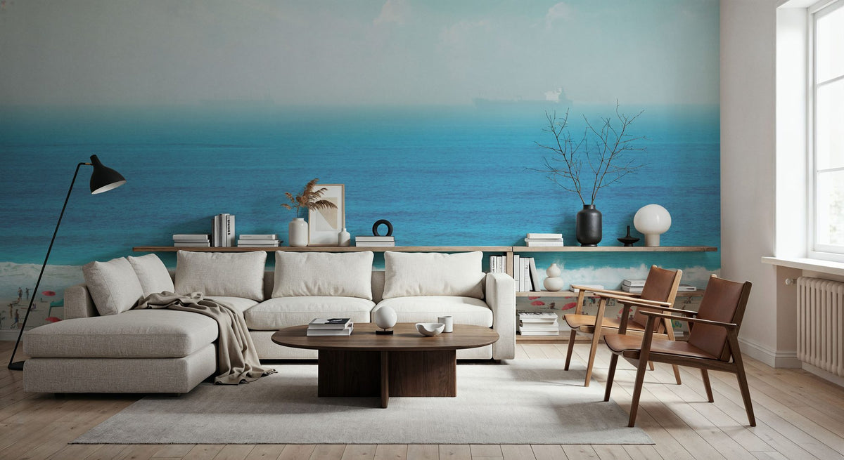 Copacabana Beach Mural Wallpaper - room preview 03