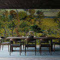 Sunset At Montmajour Mural Wallpaper - room preview 03