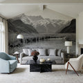 Mountain Stream Serenity Mural Wallpaper - room preview 03