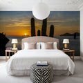 Cactus Coast Mural Wallpaper - room preview 03