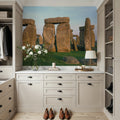 Ancient Stonehenge Circle Mural Wallpaper - room preview 03