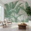 Banana Palms, Sunset Mural Wallpaper - room preview 03
