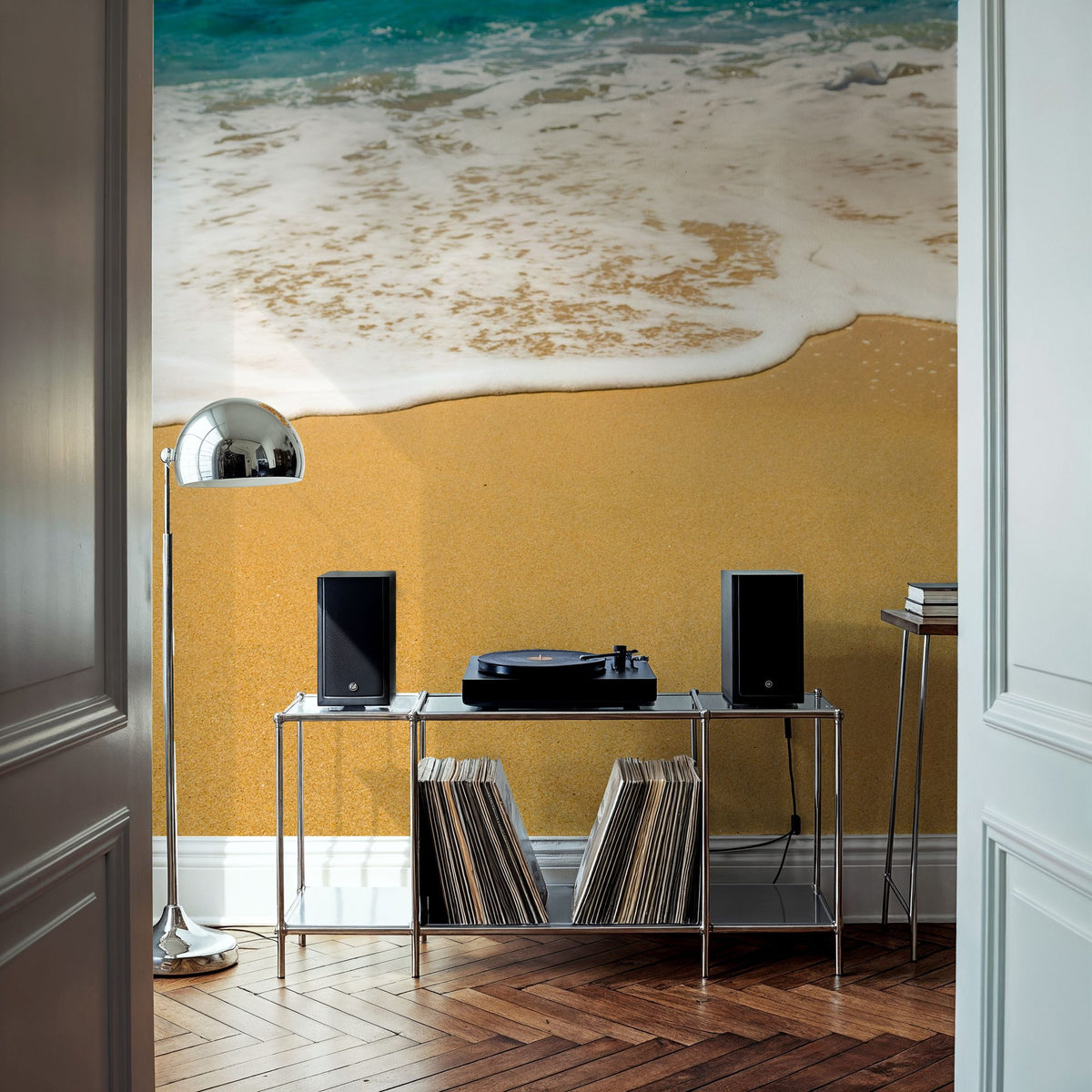 Beach Time Natural Mural Wallpaper - room preview 03