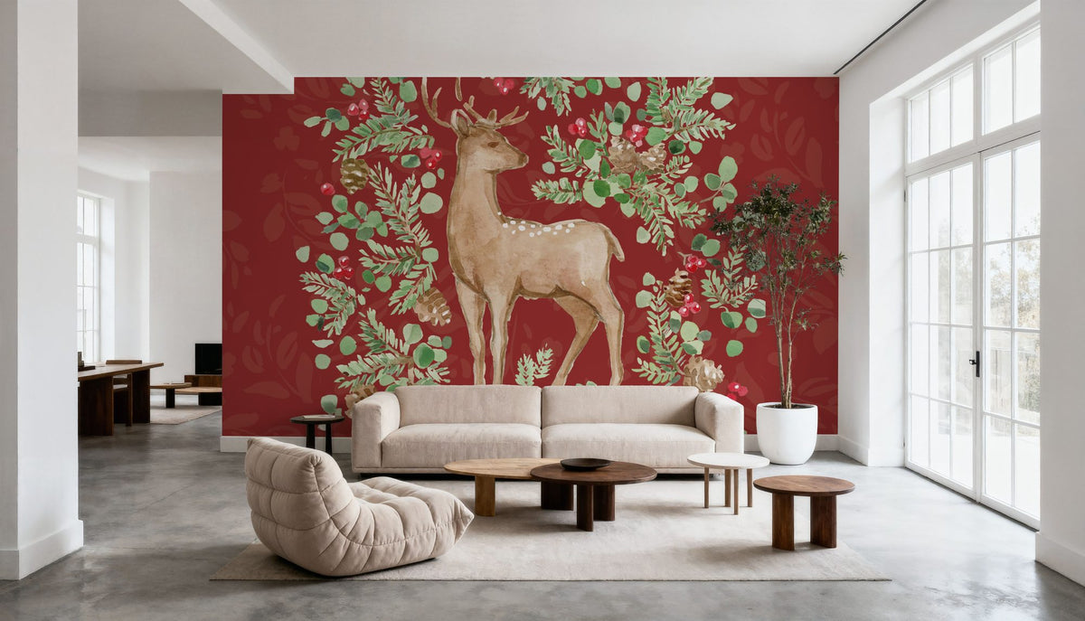 Nordic Winter II Mural Wallpaper - room preview 03