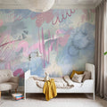 Set It Free, Sky Mural Wallpaper - Neutral Tone - room preview 03