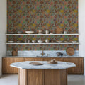 Statement Palms Petite, Laurel Mural Wallpaper - room preview 03