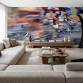 Cycling Velocity Mural Wallpaper - room preview 03