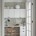 Flower Collection, Sage Mural Wallpaper - room preview 03