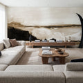 Vintage Landscape Mountainside Mural Wallpaper - room preview 03