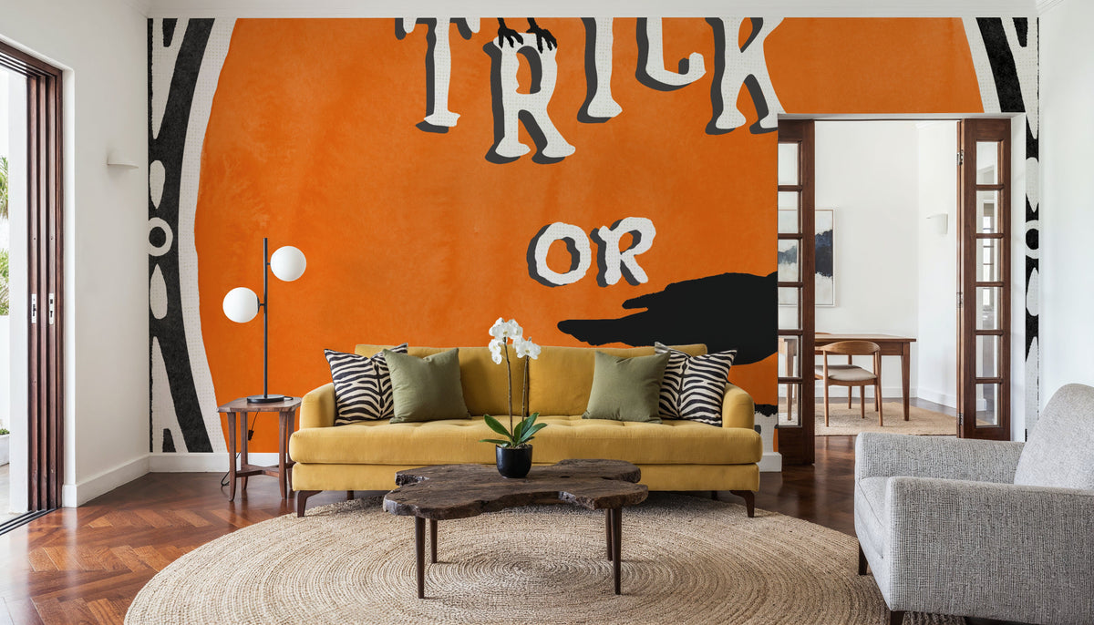 Trick or Treat Mural Wallpaper - room preview 03