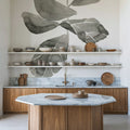 Fiddle Leaf I Mural Wallpaper - room preview 03