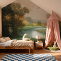 Lakeside Mural Wallpaper - room preview 03