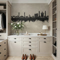 Faislabad Pakistan Skyline Concrete Mural Wallpaper - room preview 03