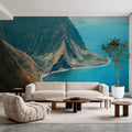 Hawaiian Coast Mural Wallpaper - room preview 03