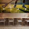 Lacrosse Action Mural Wallpaper - room preview 03