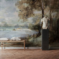 Peaceful Lake Mural Wallpaper - room preview 03
