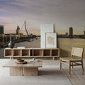 Golden Harbor Bridge Mural Wallpaper - room preview 03