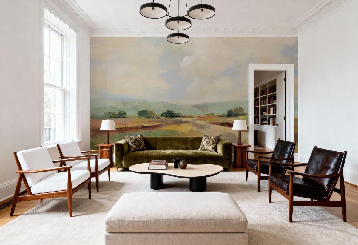 Glowing Sky Mural Wallpaper - room preview 03