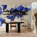 World Map Cities - Georgino Mural Wallpaper - room preview 03