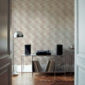 Pulse, Dusty Rose Mural Wallpaper - room preview 03