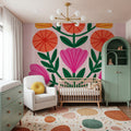 Modern Botanical II Mural Wallpaper - room preview 03