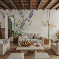 Lavender Fields V Mural Wallpaper - room preview 03