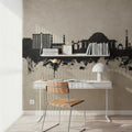 Lilongwe Malawi Skyline Concrete Mural Wallpaper - room preview 03