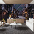 Narai-juku Streets Mural Wallpaper - room preview 03