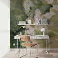 Midsummer Meadow White Mural Wallpaper - room preview 03