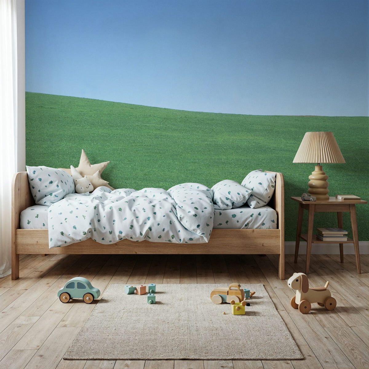 Rolling Horizon Mural Wallpaper - room preview 03