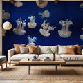 Jellyfish Mural Wallpaper - room preview 03