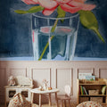 Single Perfect Flower Mural Wallpaper - room preview 03