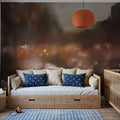 What the Flowers Saw Mural Wallpaper - room preview 03