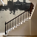 Toulouse France Skyline Concrete Mural Wallpaper - room preview 03