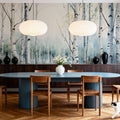 Summer Birch Mural Wallpaper - Neutral Tone - room preview 03