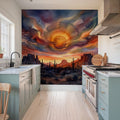 Arizona Landscape - Sunset Landscape Series Mural Wallpaper - room preview 03