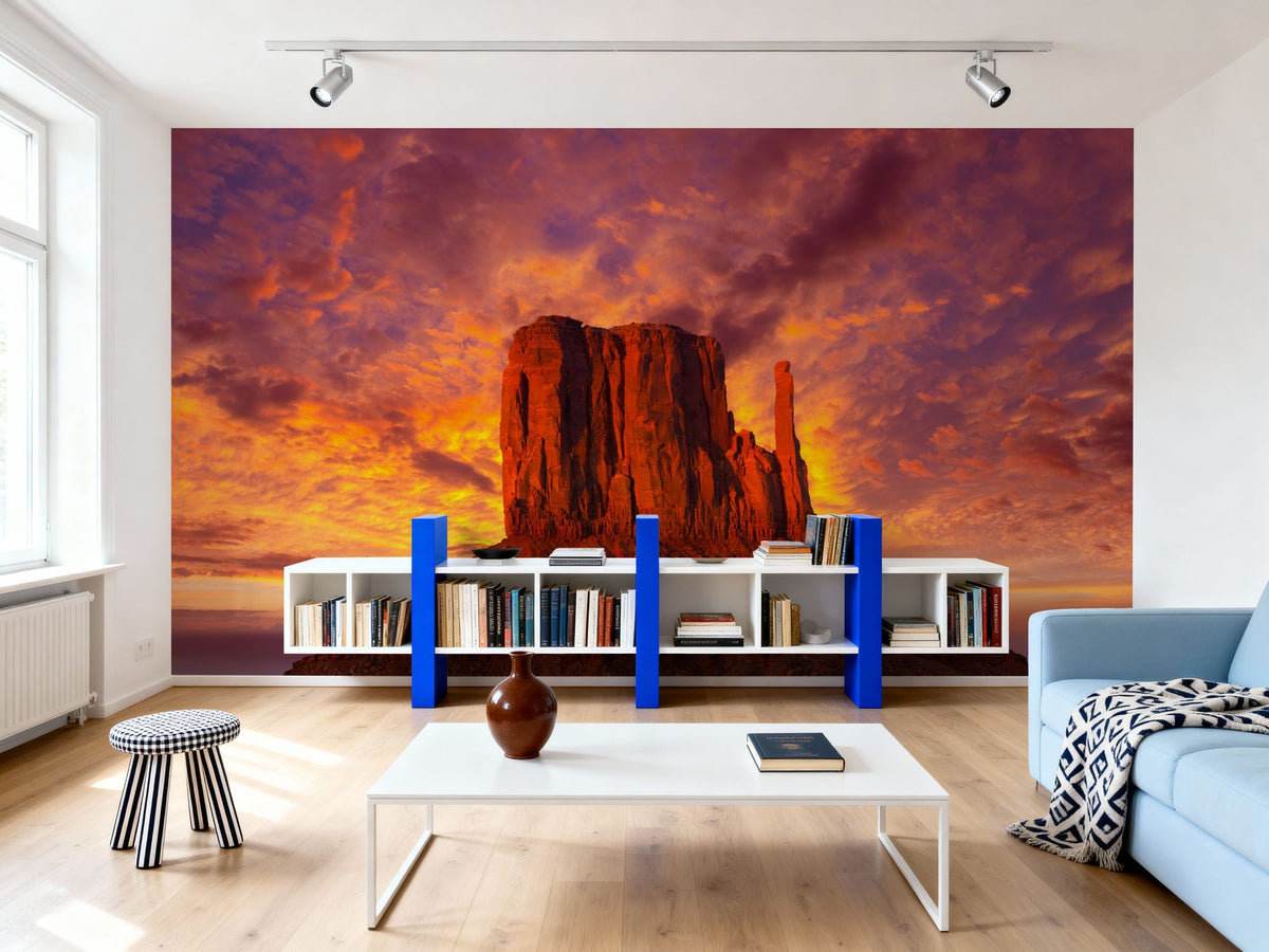 Utah Sky Mural Wallpaper - room preview 03