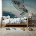 Wave Hello Mural Wallpaper - room preview 03