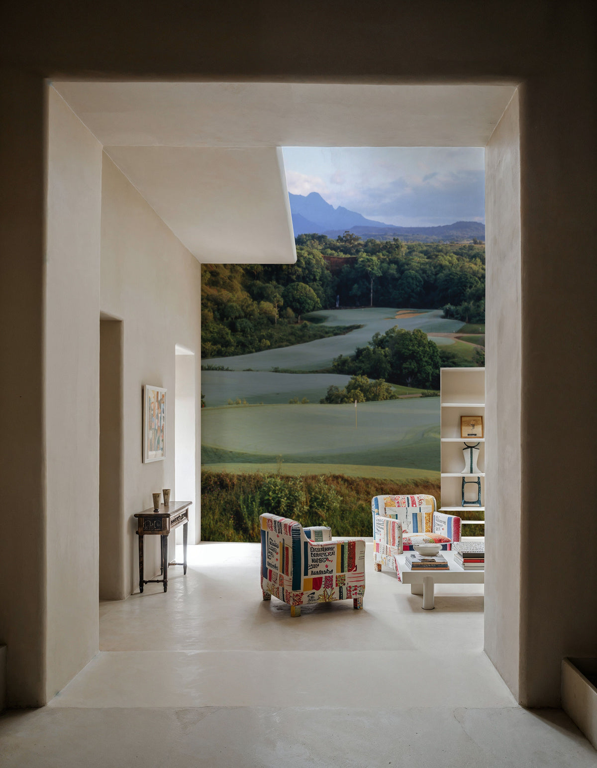 Kauai Island Golf Mural Wallpaper - room preview 03