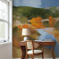 Western Fall Mural Wallpaper - room preview 03