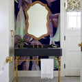 Purple Trumpet Bloom Mural Wallpaper - room preview 03