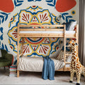 Tex Mex Mandala Tile II Mural Wallpaper - room preview 03
