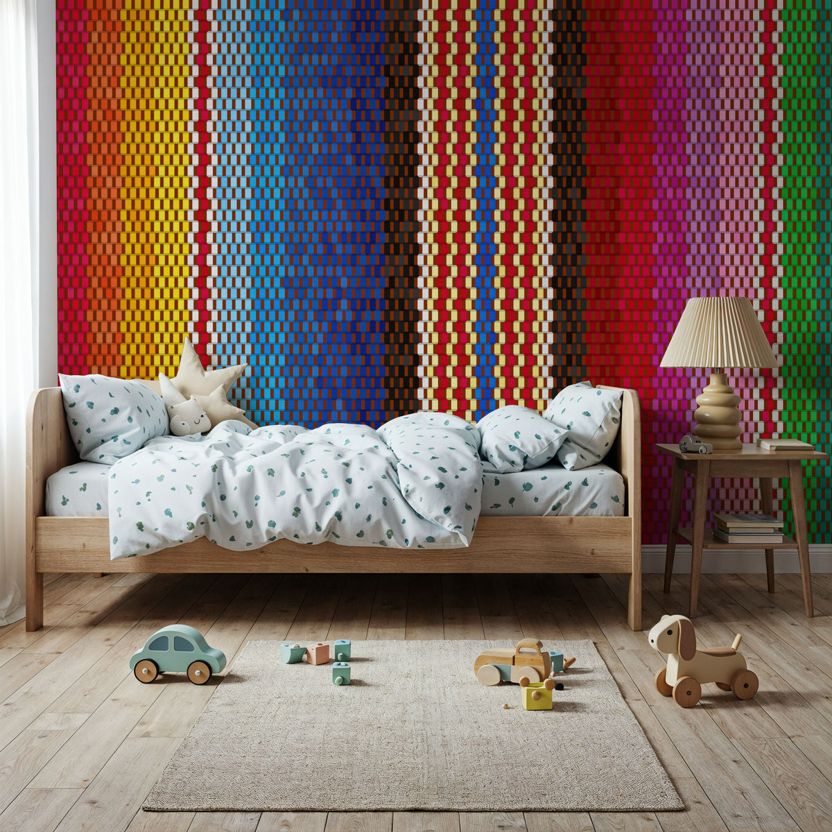 Cinco De Mayo Pattern Mural Wallpaper - room preview 03