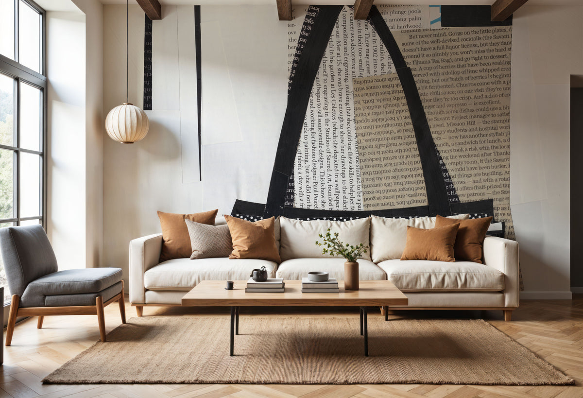 Paper Bag IV Mural Wallpaper - room preview 03