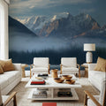 Mount Vaux and Emerald Lake Mural Wallpaper - room preview 03