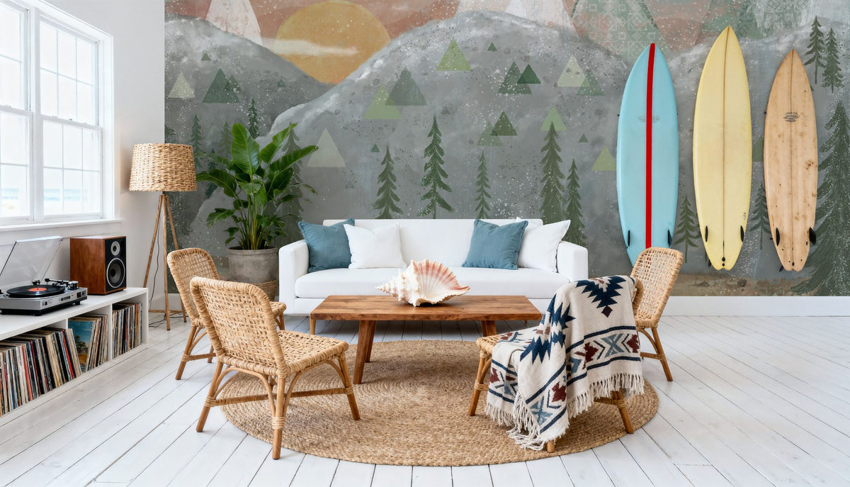 Woodland Scenes Mural Wallpaper - room preview 03