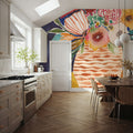 Best Friend Florals Mural Wallpaper - room preview 03