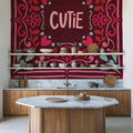 Love Sentiments Cutie Mural Wallpaper - room preview 03